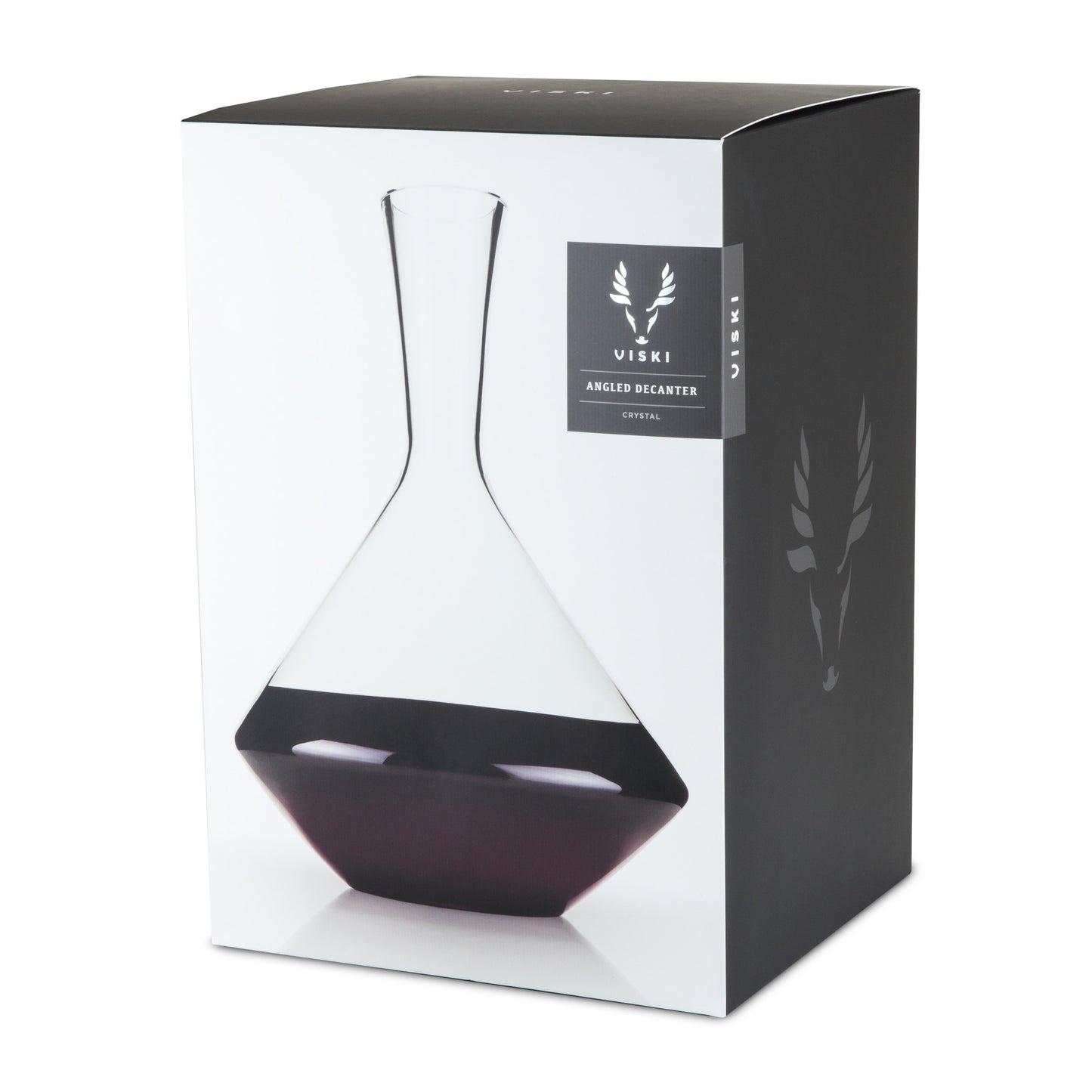 Raye 60 Oz Crystal Angled Wine Decanter Viski®