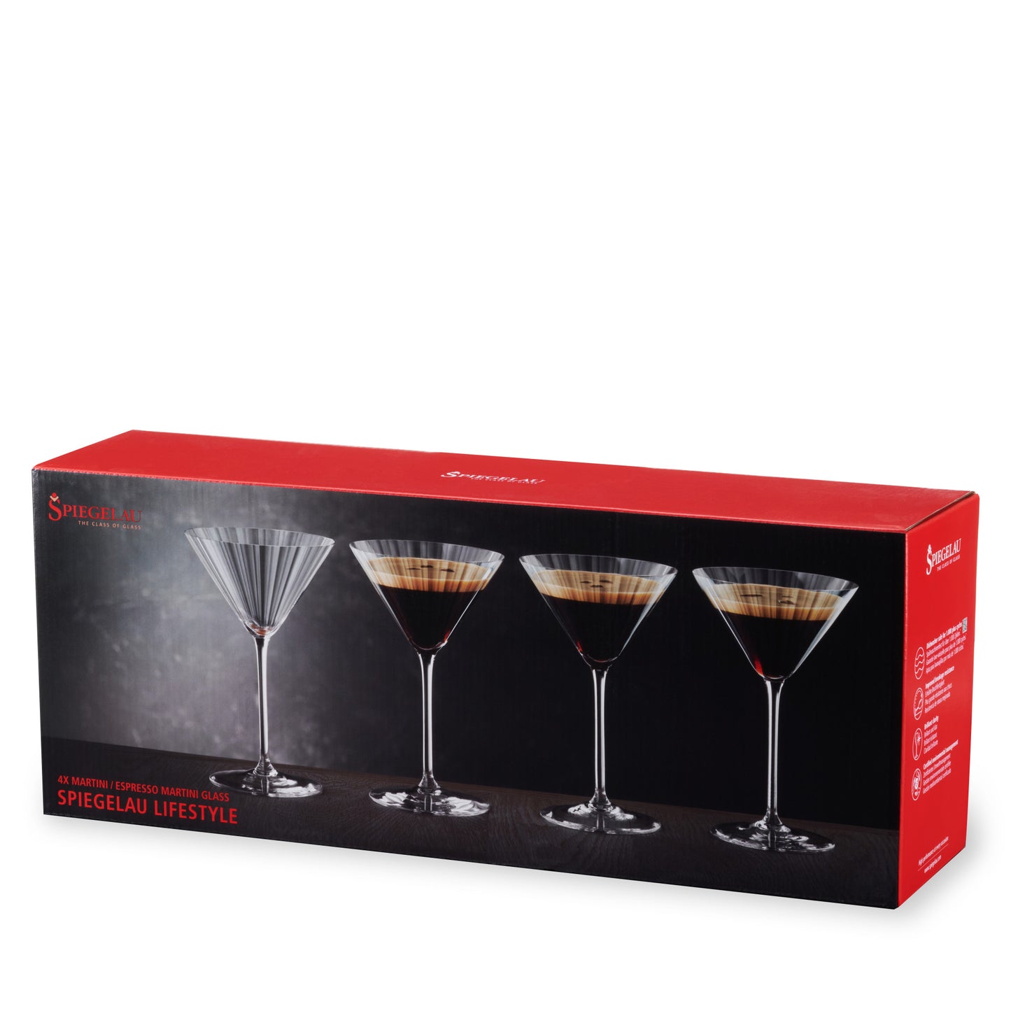 Spiegelau 8.4 Oz Espresso Martini Glasses (Set of 4)