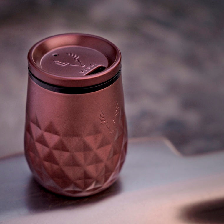 Paragon Stainless Steel Wine Tumbler in Rose Viski®