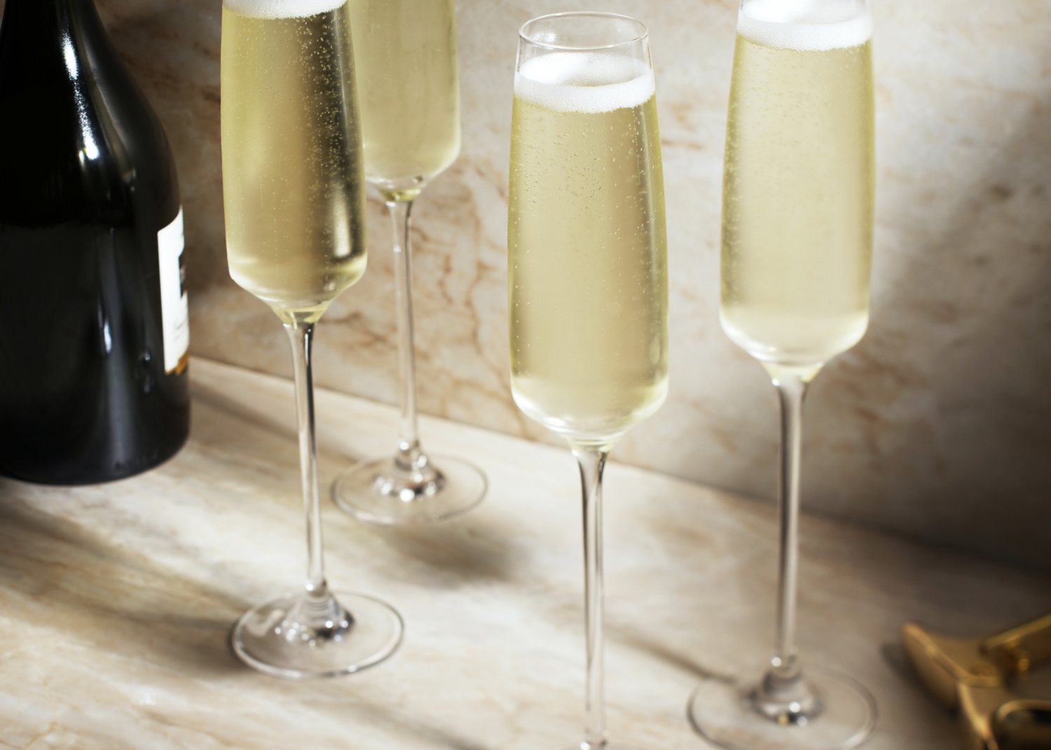 Flutes and Champagne Glasses