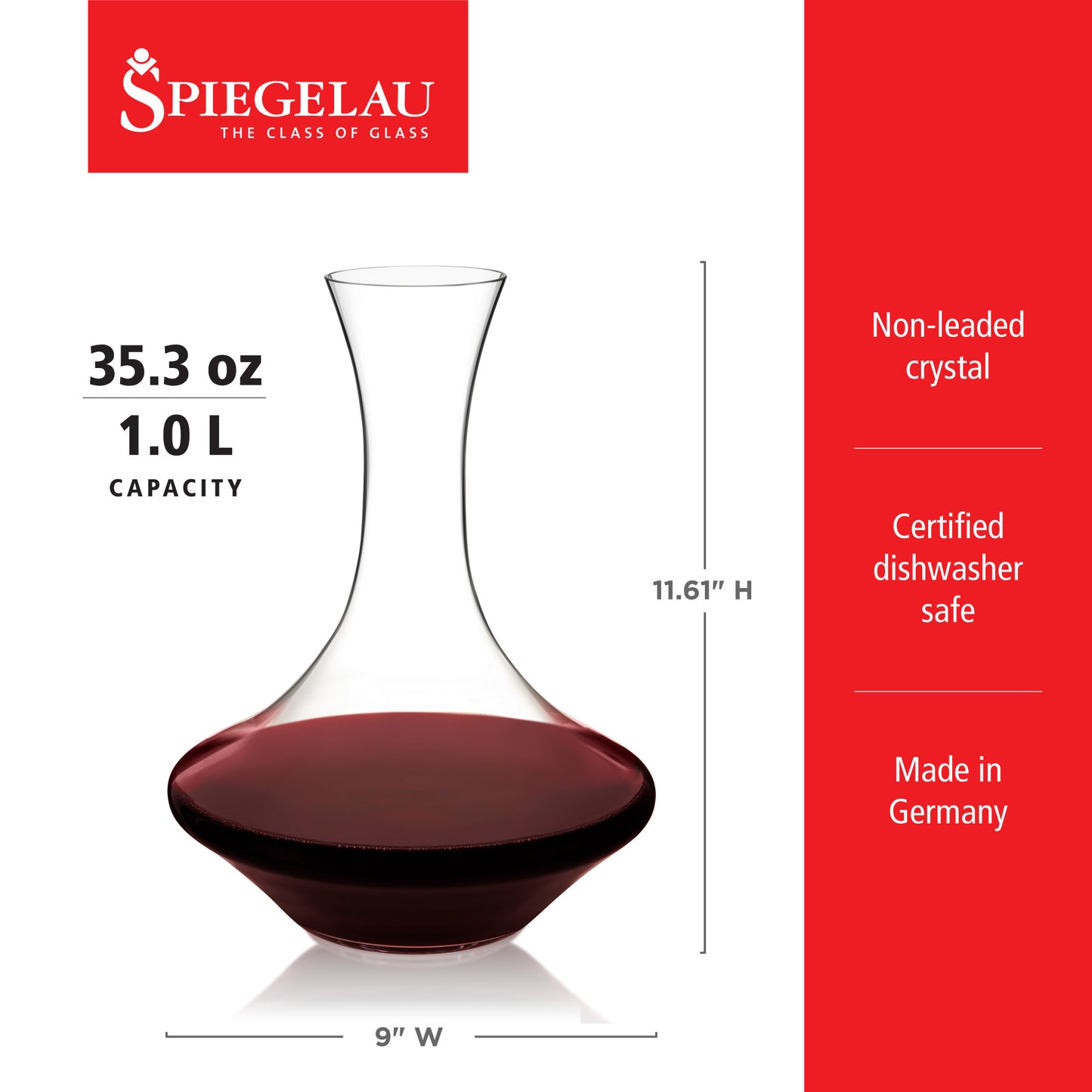 Spiegelau Authentis 35.3 oz Decanter