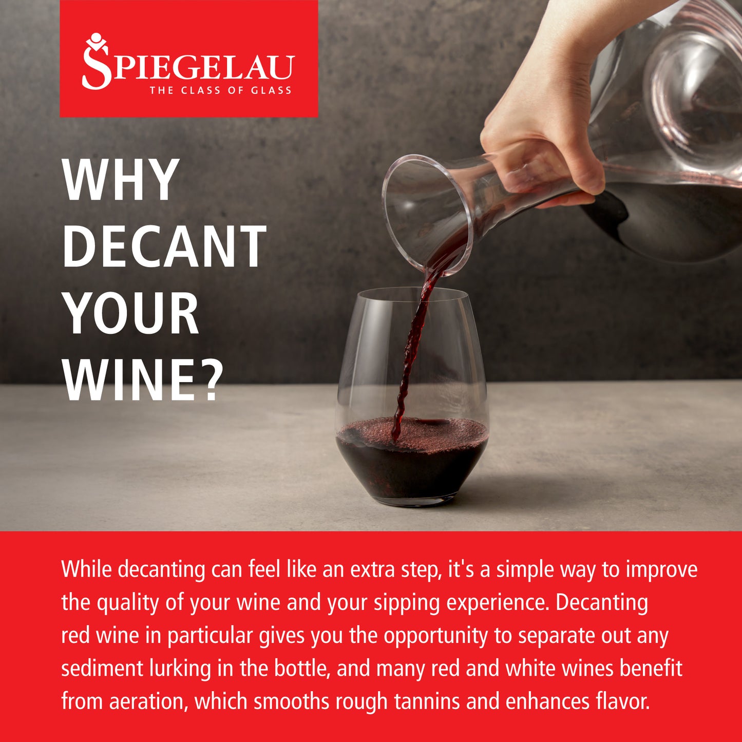 Spiegelau Authentis 35.3 oz Decanter