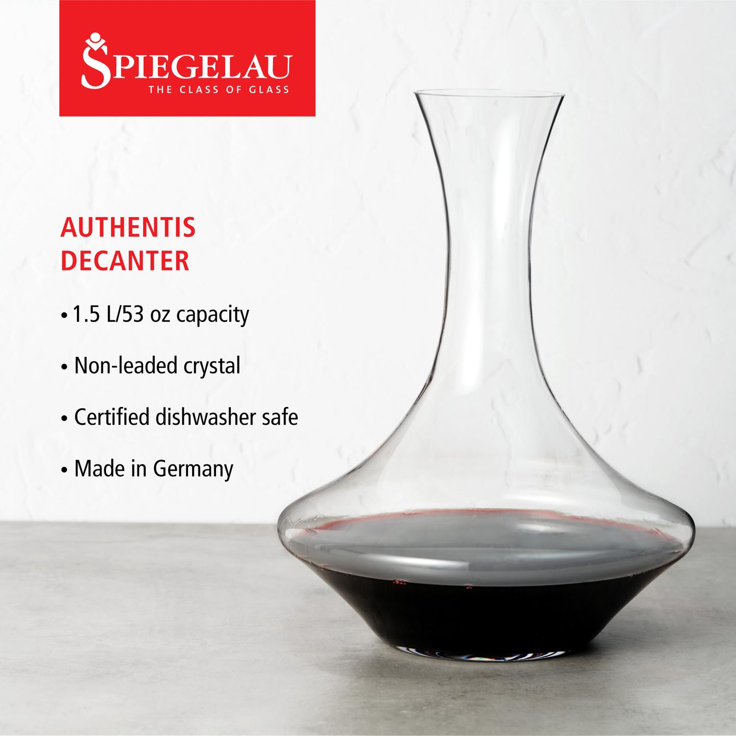 Spiegelau Authentis 53 Oz Decanter
