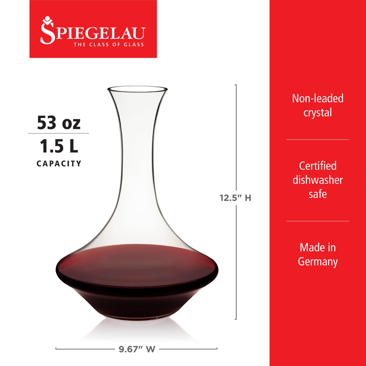 Spiegelau Authentis 53 Oz Decanter