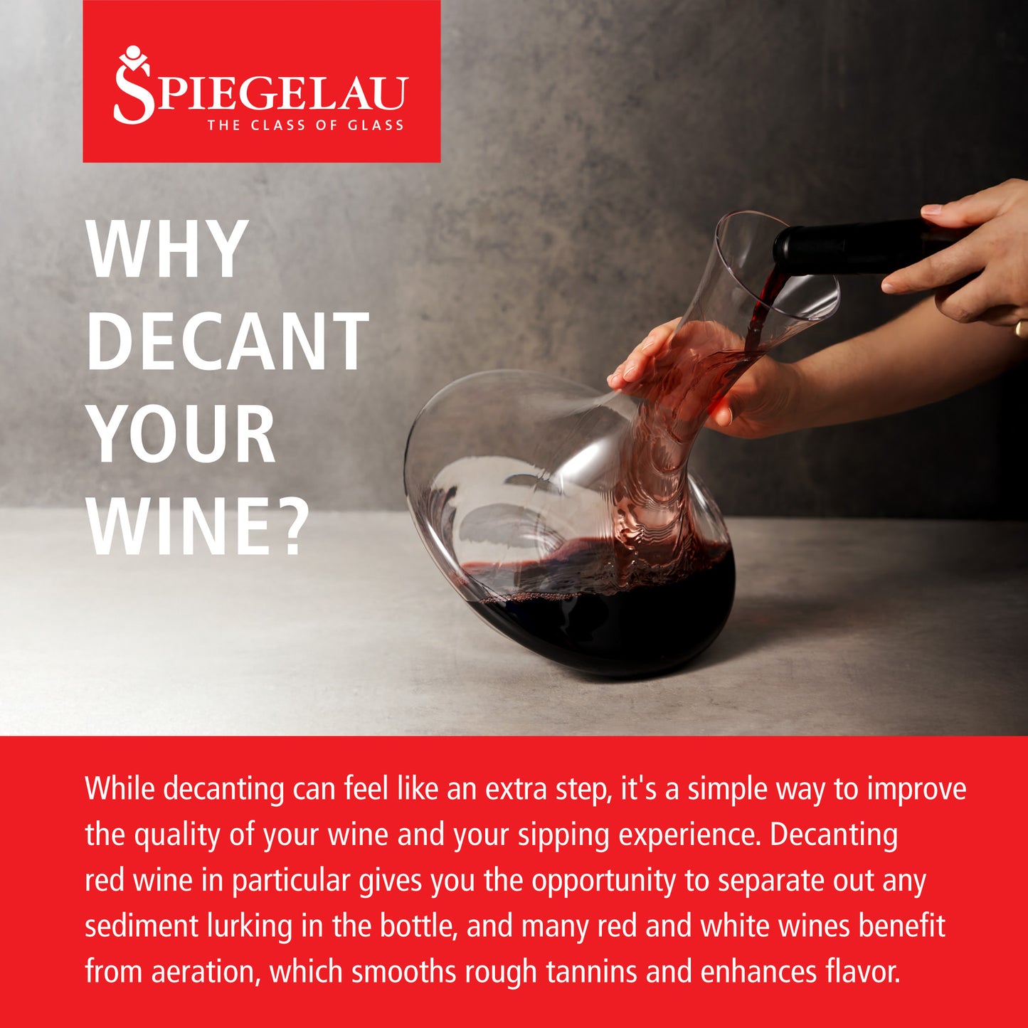 Spiegelau Authentis 53 Oz Decanter