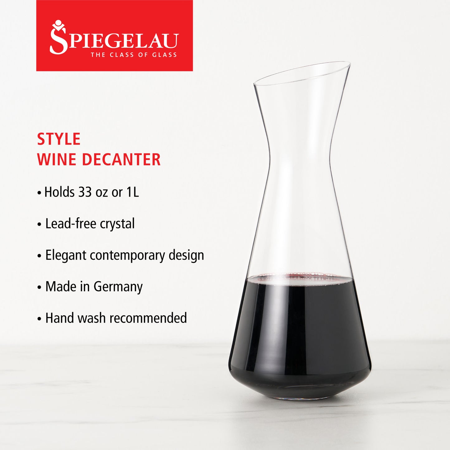 Spiegelau Style 33.8 Oz Wine Decanter