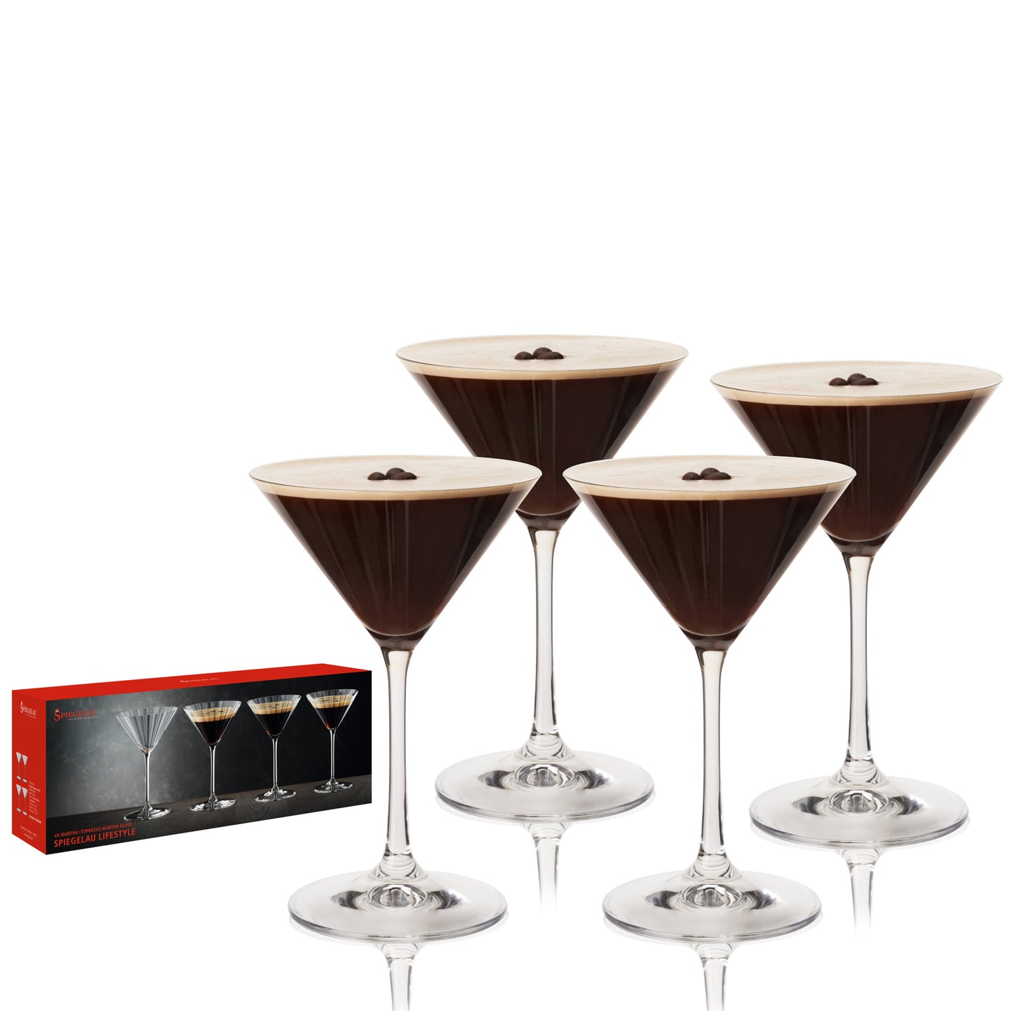 Spiegelau 8.4 Oz Espresso Martini Glasses (Set of 4)
