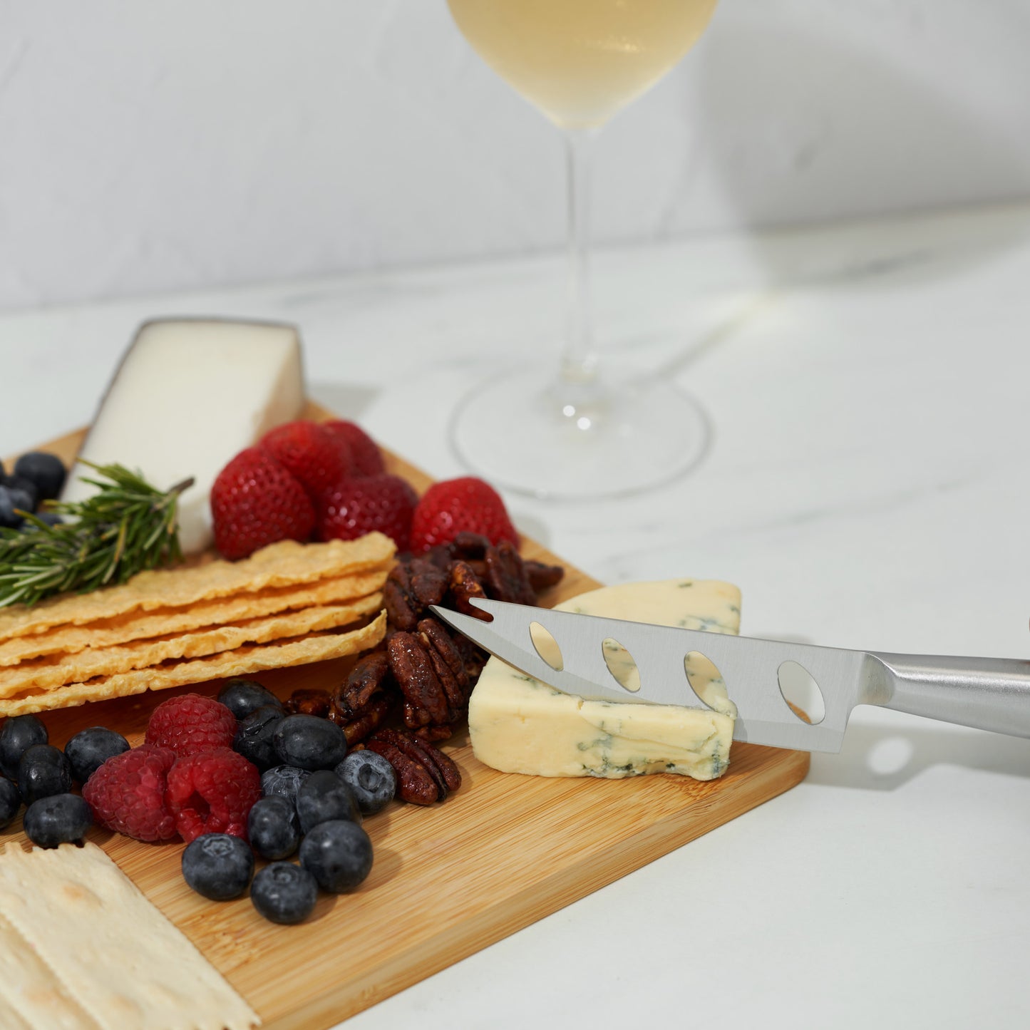 Bamboo Board & Knife Set by True