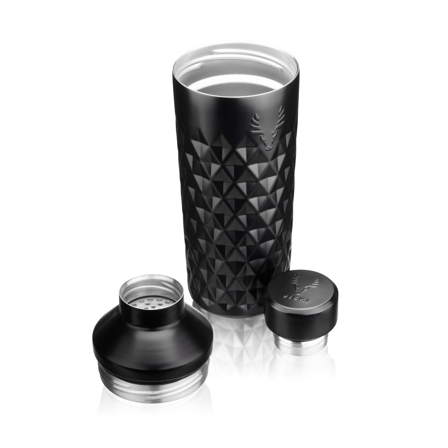 Paragon Obsidian Stainless Steel Cocktail Shaker Viski®