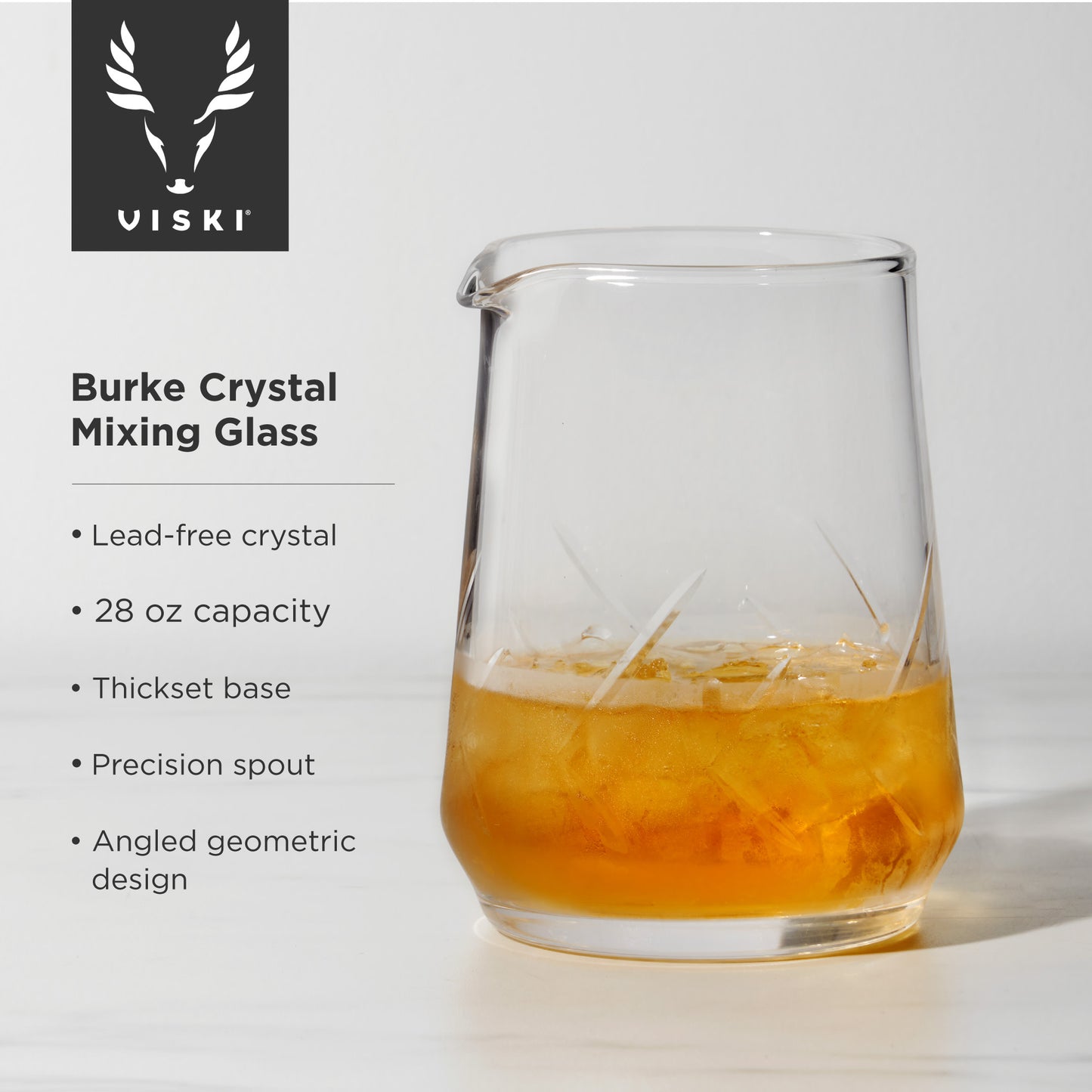 Burke Cocktail 28 Oz  Mixing Glass Viski