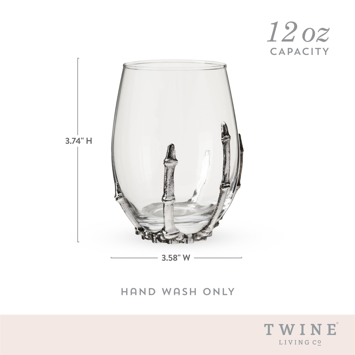 Skeleton Wine Glass Twine®