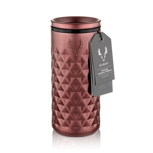Paragon Stainless Steel Highball Tumbler in Rose Viski®
